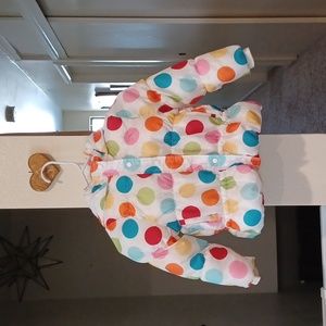 Colorful Polka Dot Kids Jacket